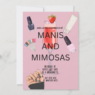 Junggesellinnen-Abschiedswoche Mani & Mimosas  Einladung