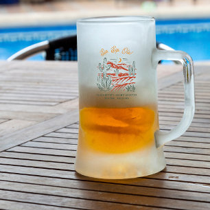 Junggesellinnen-Abschiedswochenende Gastgeschenk P Mattglas Bierglas
