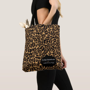 Junggesellinnen-Braut Boujee Trend Leopard Druck  Tasche