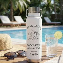 Junggesellinnen-Wochenende-Geschenk Name Trinkflasche