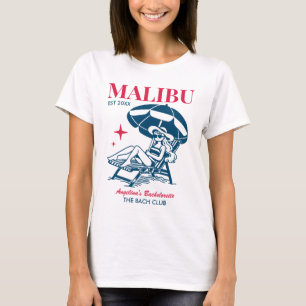 Junggesellinnenabschied am Strand Sommer Mädchen R T-Shirt