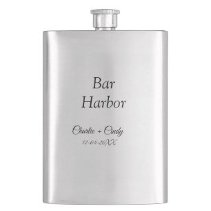 Junggesellinnenabschied Bar Harbor Brautjungfer Ho Flachmann