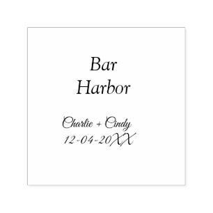 Junggesellinnenabschied Bar Harbor Brautjungfer Ho Permastempel