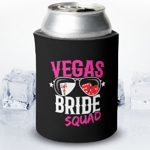 Junggesellinnenabschied Braut Gruppe in Vegas Vega Dosenkühler