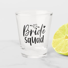 Junggesellinnenabschied Braut Schnapsglas