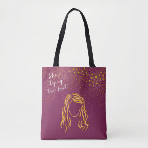 Junggesellinnenabschied Braut wird heiraten  Tasche