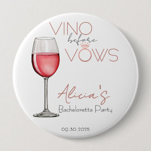 Junggesellinnenabschied / Brautparty 4in Button