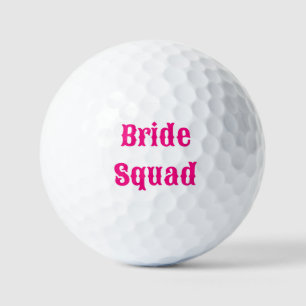 Junggesellinnenabschied Brauttruppe Golfball