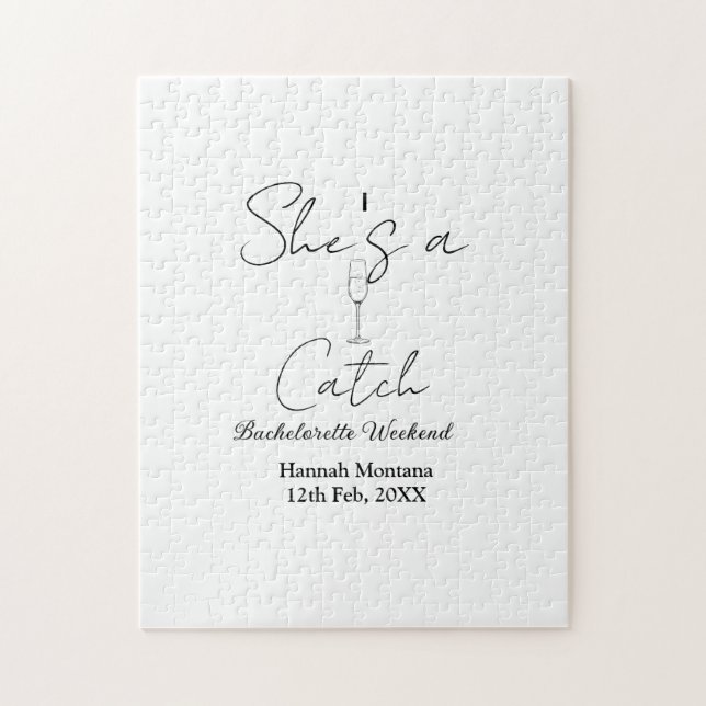 Junggesellinnenabschied Champagnerflasche Wochenen (Vertikal)