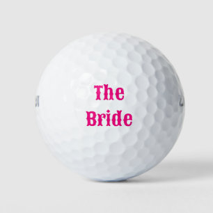 Junggesellinnenabschied der Braut Golfball