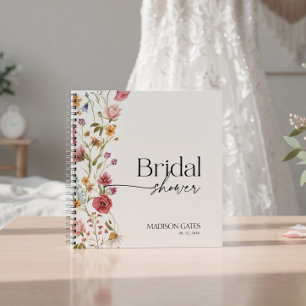 Junggesellinnenabschied Floral Gast  Notizbuch