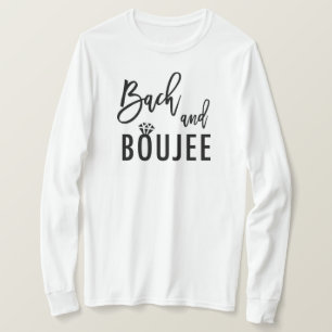 Junggesellinnenabschied Geschenke mit Bach und Alk T-Shirt