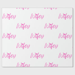 Junggesellinnenabschied geschenkpapier