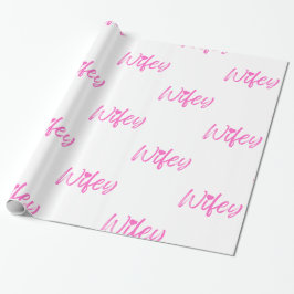 Junggesellinnenabschied geschenkpapier