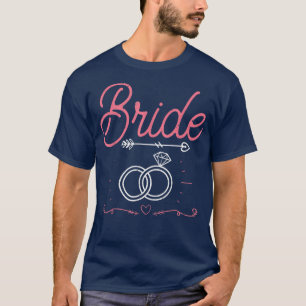 Junggesellinnenabschied Hochzeit Frauen Braut T-Shirt