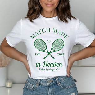 Junggesellinnenabschied im Tennisclub - ein himmli T-Shirt