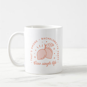 Junggesellinnenabschied italienischer Sommer Thema Kaffeetasse