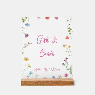 Junggesellinnenabschied "Liebe in Blüte" Geschenke Acrylschild