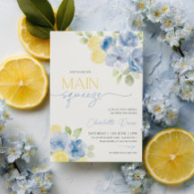Junggesellinnenabschied Main Squeeze Citrus Lemon