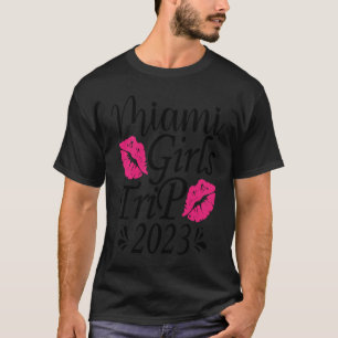 Junggesellinnenabschied Miami Girls Trip 2023 T-Shirt