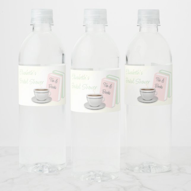 Junggesellinnenabschied mit Tee & Büchern (Flaschen)