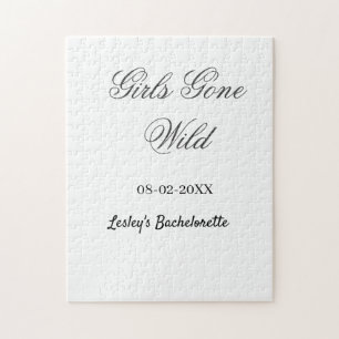 Junggesellinnenabschied Name Datum Braut Girls Gon