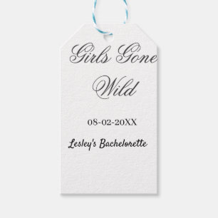 Junggesellinnenabschied Name Datum Braut Girls Gon Geschenkanhänger