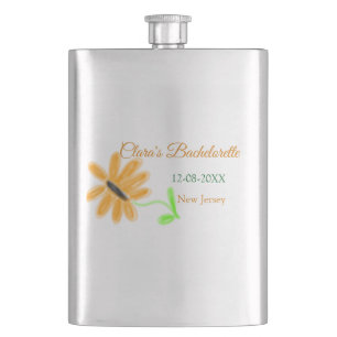 Junggesellinnenabschied Name Datum Ort Sonnenblume Flachmann