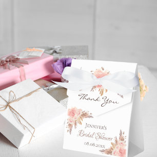 Junggesellinnenabschied Pampas Gras blassrosa flor Geschenkschachtel