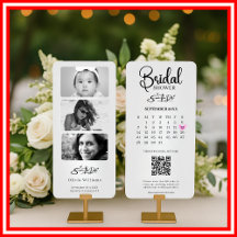 Junggesellinnenabschied Save The Date Foto QR Code
