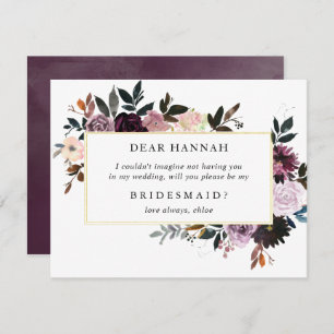 Junggesellinnenabschiede   Bridesmaid Card Einladung