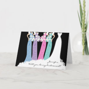 Junggesellinnenabschiede? Dankeskarte