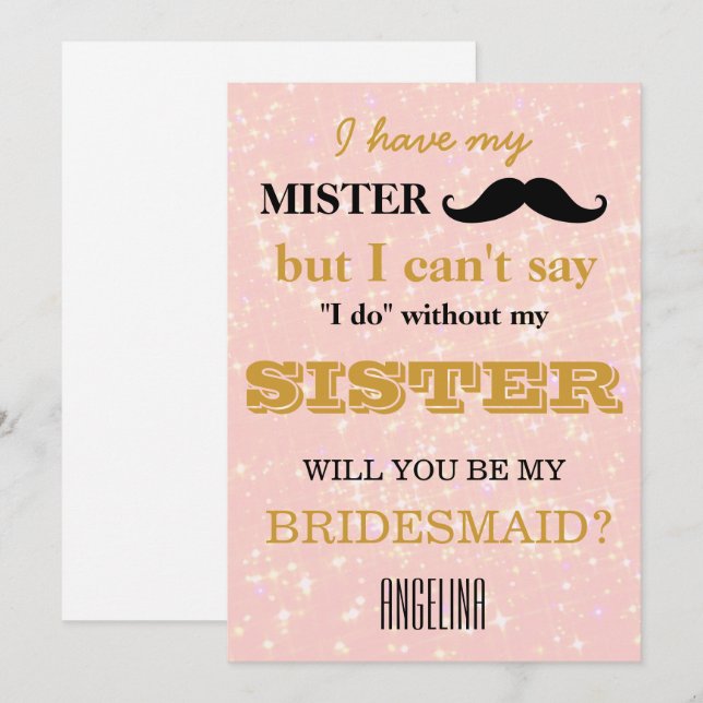 Junggesellinnenabschiede? Einladung (Vorne/Hinten)