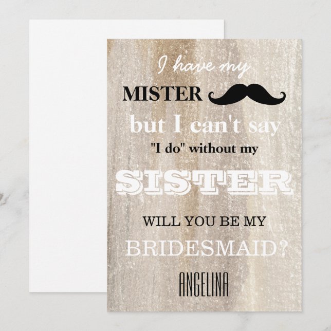 Junggesellinnenabschiede? Einladung (Vorne/Hinten)