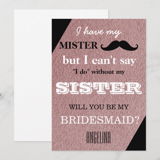 Junggesellinnenabschiede? Einladung (Vorne/Hinten)