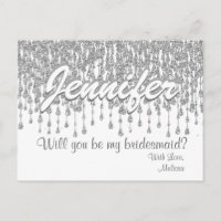 Junggesellinnenabschiede | Silver Glitzer Look