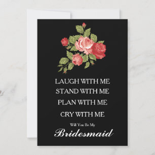 Junggesellinnenabschiede? Vorschlag von Bridesmaid Einladung