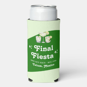 Junggrüne Zitrus-Final-Fiesta-Junggesellinnenabsch Selters Dosenkühler