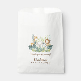 Jungle Animals Baby Showbücher Geschenktütchen