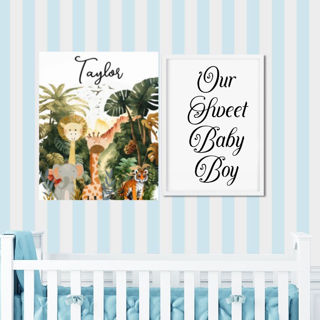 Jungle Animals Exotic Safari Traum Poster (Von Creator hochgeladen)