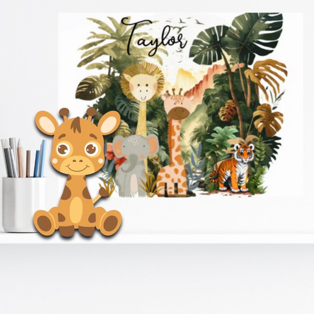 Jungle Animals Exotic Safari Traum Poster (Von Creator hochgeladen)