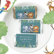 Jungle Animals Safari Baby Dusche