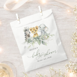 Jungle Animals, Safari, Wild One, Babydusche Geschenktütchen