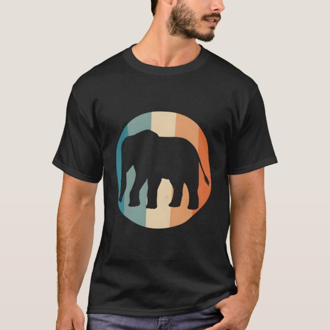 Jungle Animals Wildlife Elephants T-Shirt (Vorderseite)