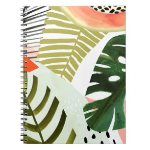 Jungle Beat Tropische Vegetation Notizblock