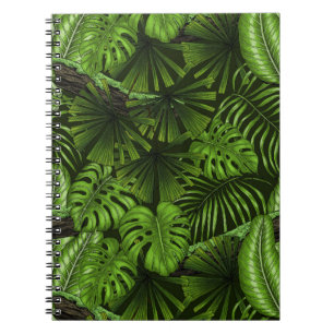 Jungle-Blätter Notizblock