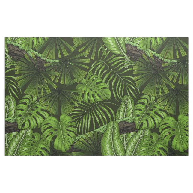 Jungle-Blätter Stoff (Fat Quarter (45,7 x 55,9 cm))