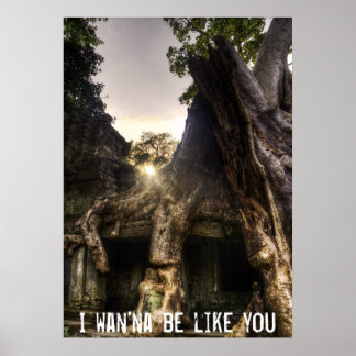 Jungle-Buchposter Poster