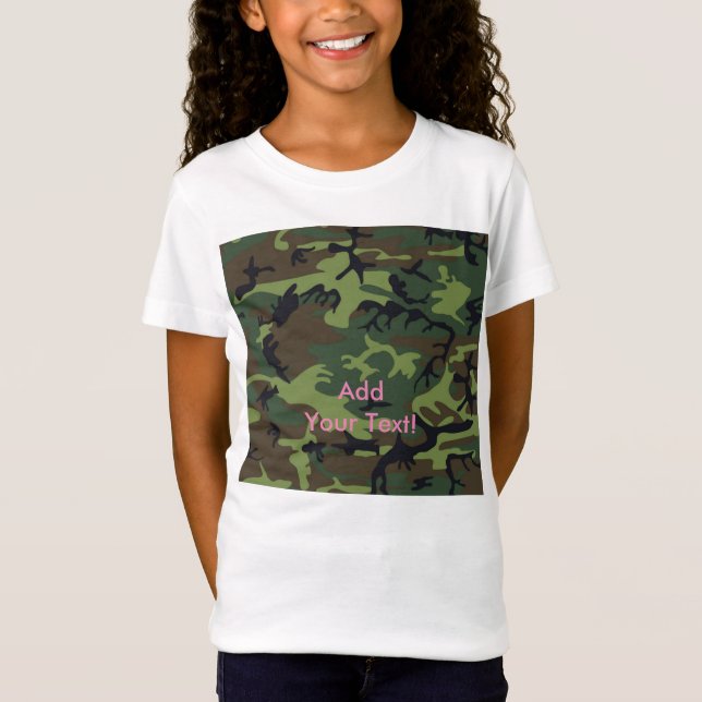 Jungle-Camouflage T-Shirt (Vorderseite)