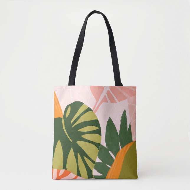 Jungle Collage I Tasche (Vorderseite)